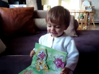 Carte musicale pour mon premier anniversaire!