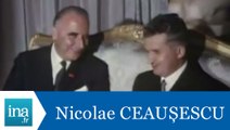 Nicolae Ceaușescu reçu à l'Elysée - Archive INA
