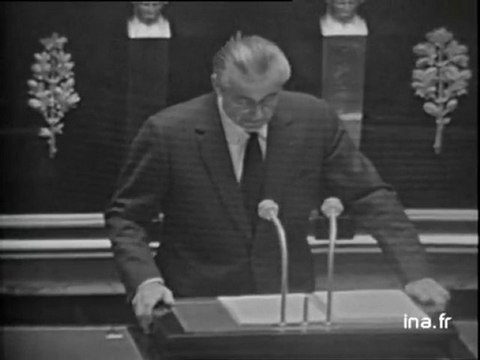 Assemblée Nationale : Discours de Chaban Delmas