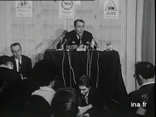 CONFERENCE DE PRESSE : FRANCOIS MITTERRAND