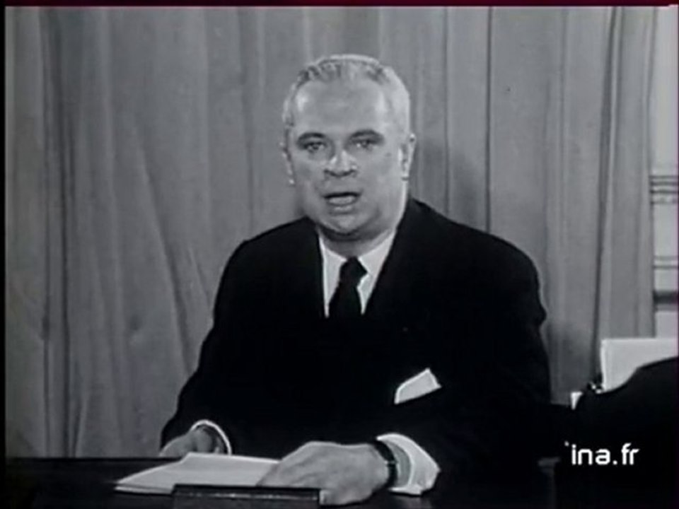 Déclaration de Roger Frey