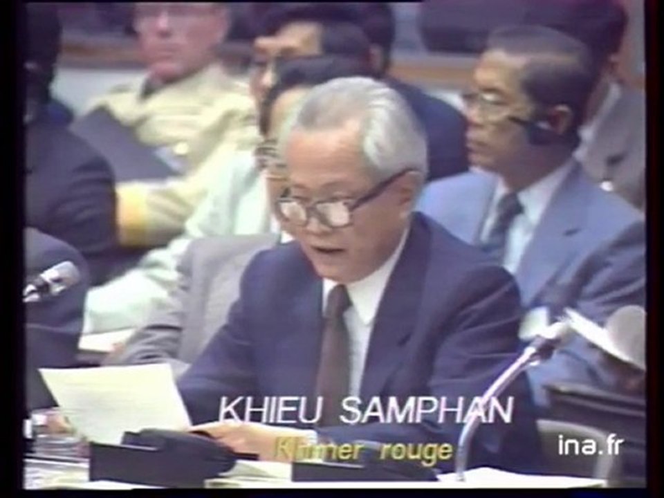CONFERENCE CAMBODGE : KHIEU SAMPHAN KHMER ROUGE