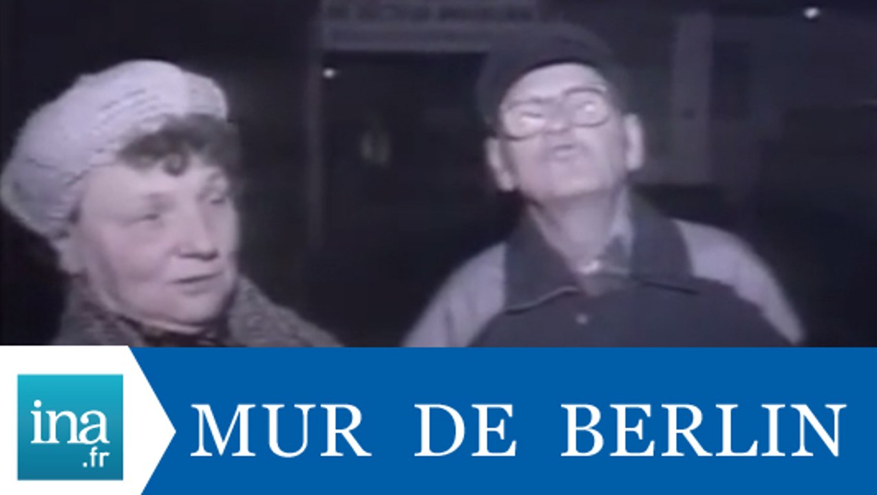 Le Mur de Berlin est ouvert - Archive INA