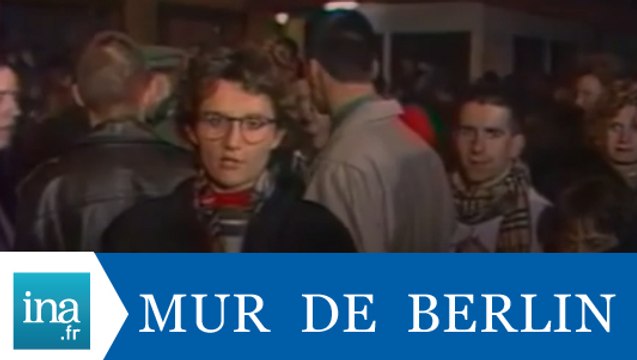 Les premiers Allemands de l'Est découvrent Berlin Ouest - Archive INA