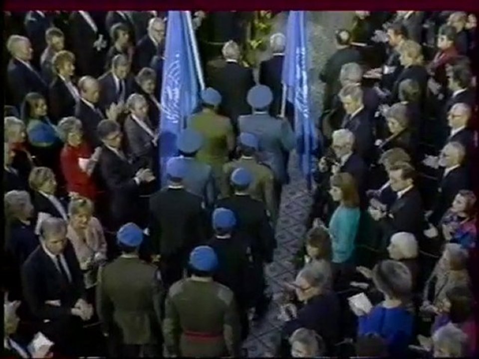 Oslo : REMISE DU PRIX NOBEL FINUL