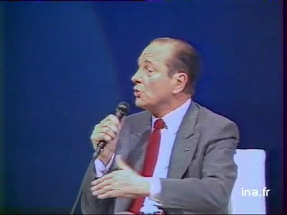 Jacques CHIRAC A Orléans