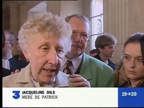 [Décision de la Cour de révision dans l'affaire Patrick Dils]