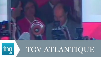 François Mitterrand inaugure le TGV Atlantique - Archive INA