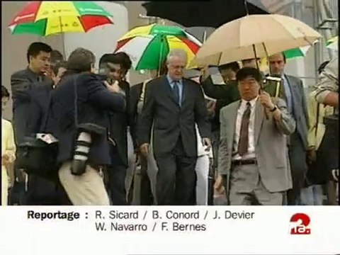 Jospin : fin du voyage en Chine