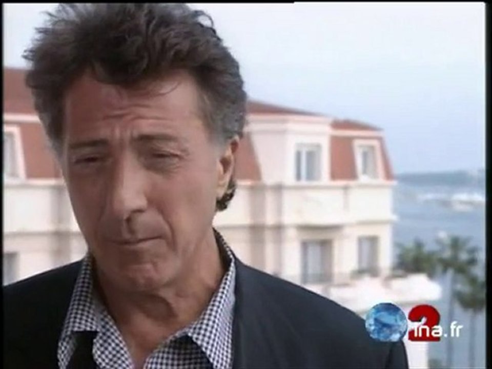 Dustin Hoffman à Cannes - Archive INA