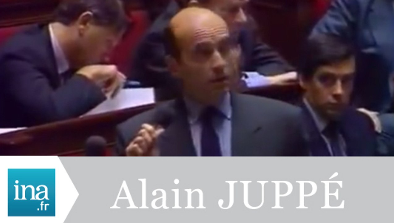 Alain Juppé et la guerre en Bosnie - Archive INA