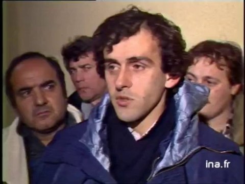 Coupe du monde de football : France - RDA et interview Michel Platini - Archive vidéo In