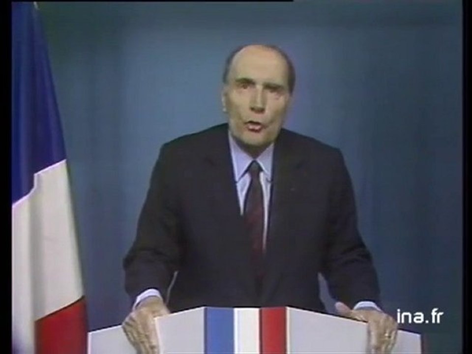 BOURGET : MITTERRAND