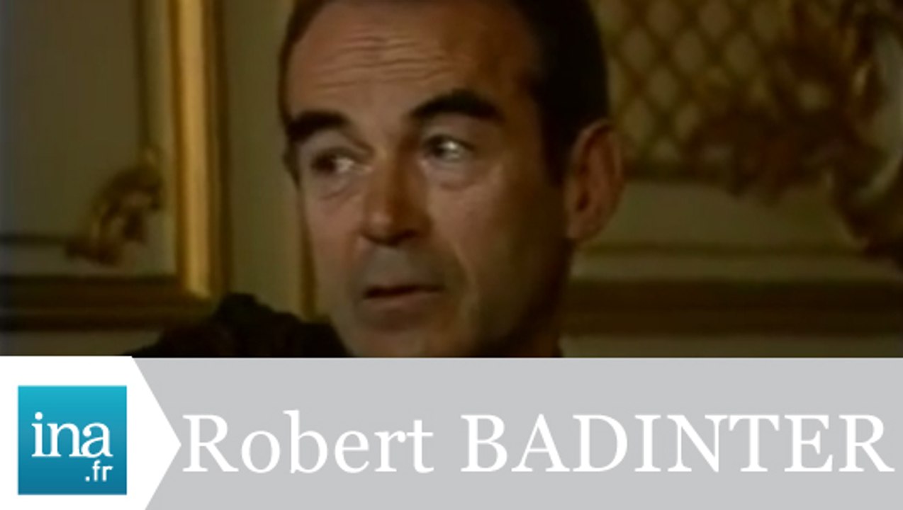 Qui est Robert Badinter ? - Archive INA