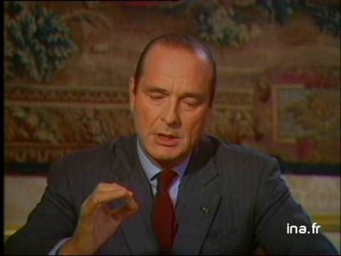 Déclaration Jacques CHIRAC
