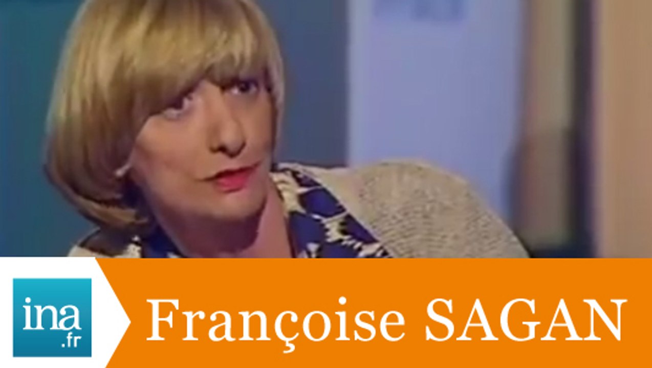 Françoise Sagan "Avec mon meilleur souvenir" - Archive INA
