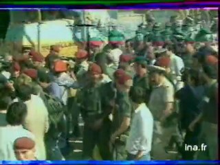 Visite MITTERRAND Beyrouth