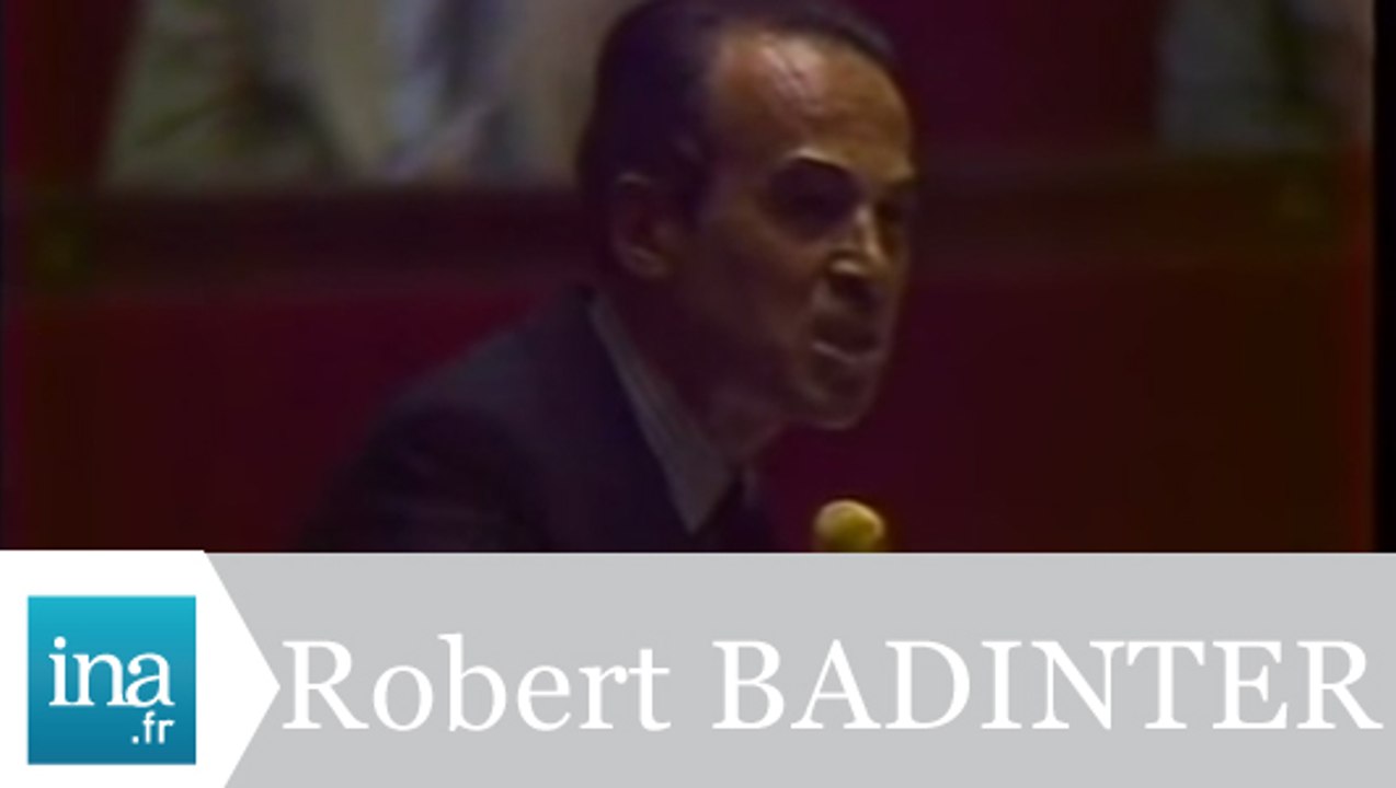 Débat à l'assemblée nationale sur peine de mort - Archive INA