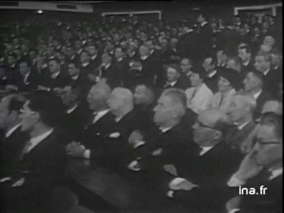 Voyage du Premier Ministre, Georges POMPIDOU, à Aurillac.