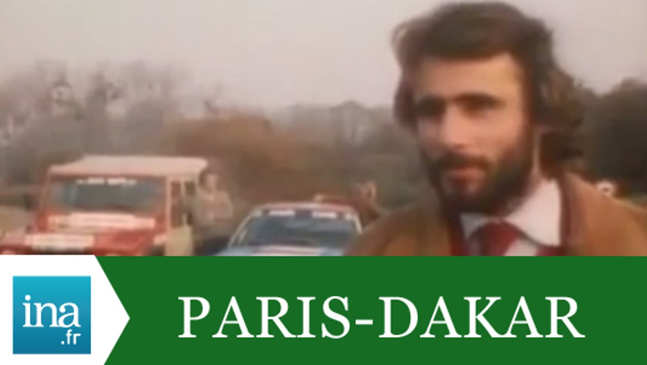 Thierry Sabine prépare la 2ème édition du rallye Paris Dakar - Archive INA