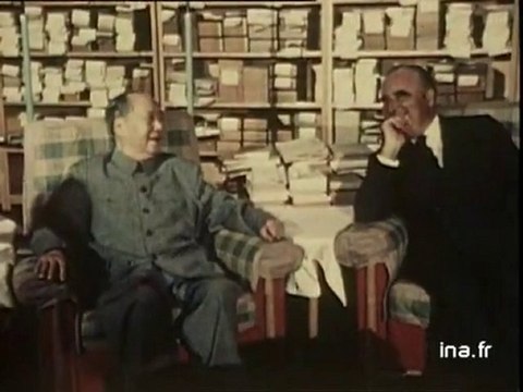 DEUXIEME JOURNEE EN CHINE DU PRESIDENT GEORGES POMPIDOU