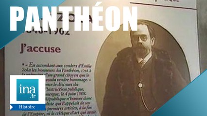 Centenaire de la publication "J'accuse" au Panthéon | Archive INA