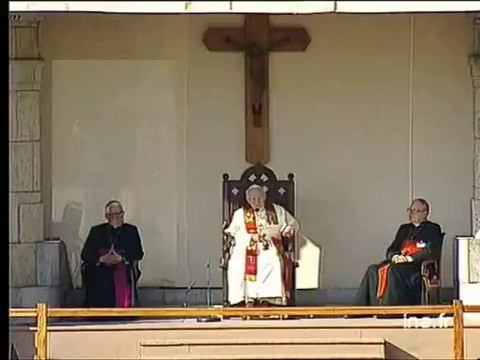 Jean-Paul II en Bretagne en 1996 - Archive INA