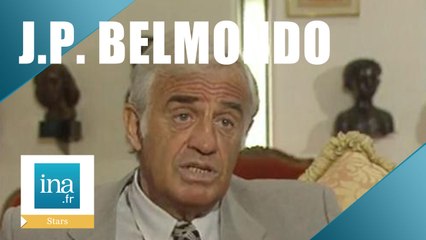 La colère de Jean-Paul Belmondo contre le cinéma - Archive vidéo INA