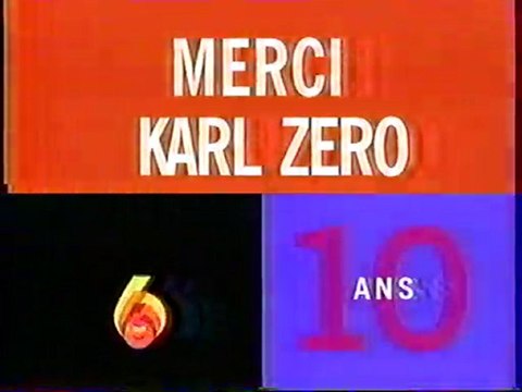 Les 10ans De M6 Karl Zero 01 Mars 1997 M6
