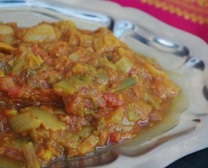 Recette de sauce indienne à l'oignon vert