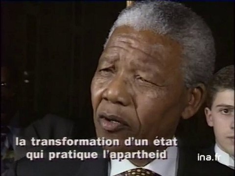 Nelson Mandela Prix Nobel de la Paix - Archive vidéo INA