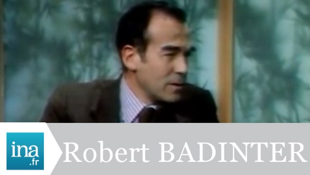 Robert Badinter la peine de mort n'est pas dissuasive - Archive INA