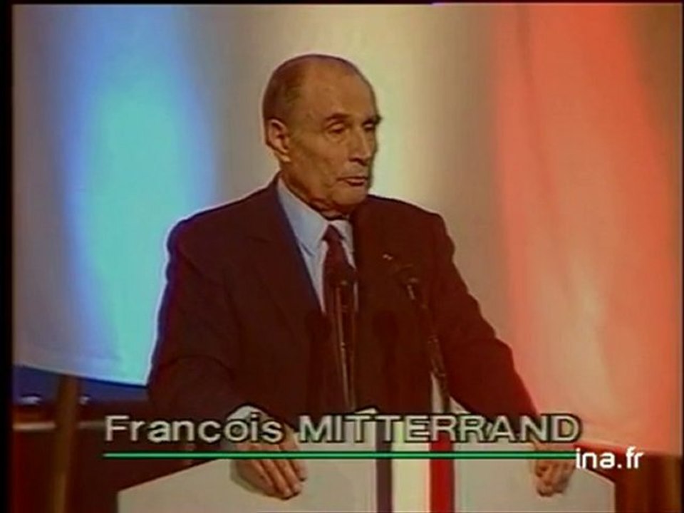 MITTERRAND AU BOURGET