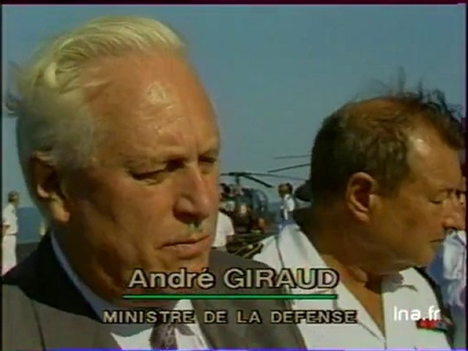 Golfe : groupe aéronaval, André GIRAUD