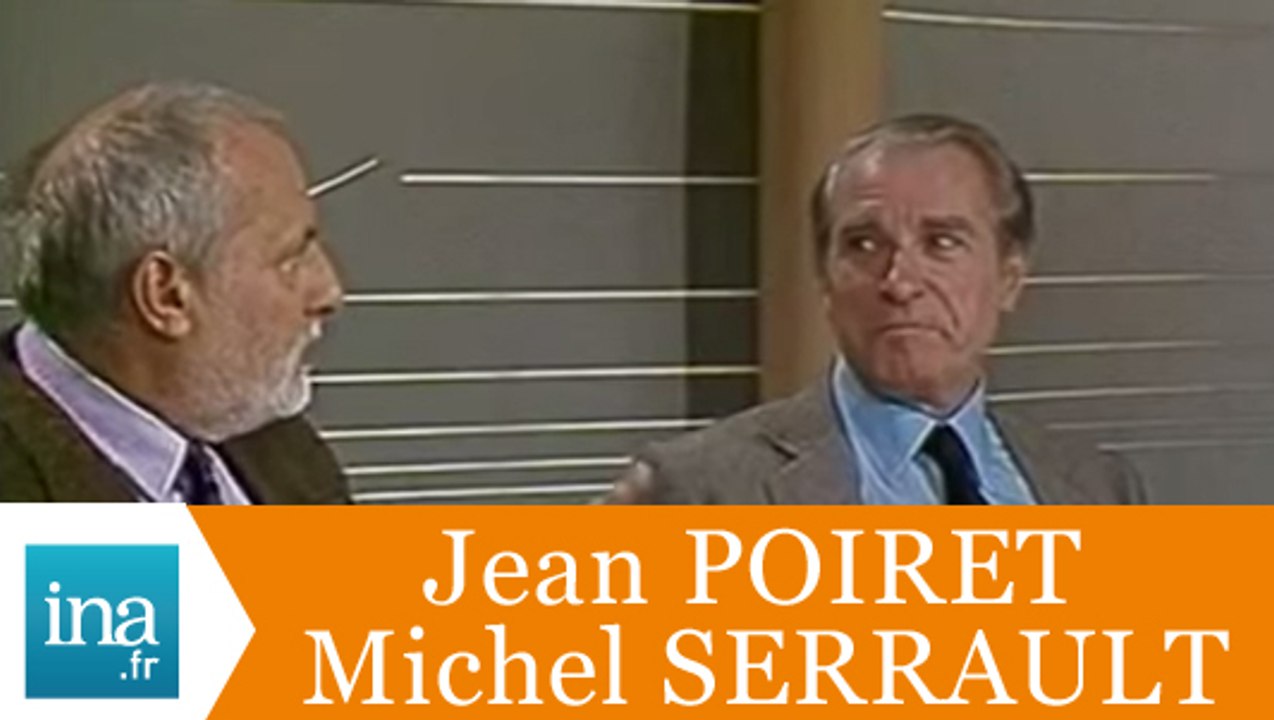 Jean Poiret et Michel Serrault "On voulait faire un enfant" - Archive INA