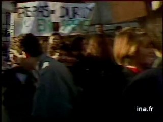 La préparation manif étudiants