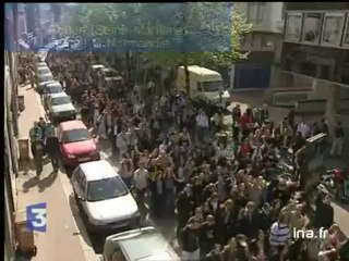 Rouen : lycéens manifestent contre extrême droite