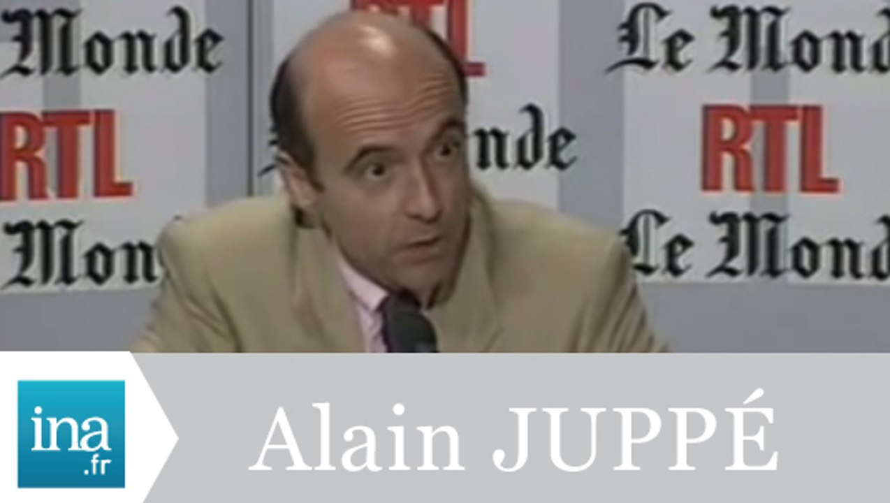Alain Juppé "la guerre en Irak" - Archive INA