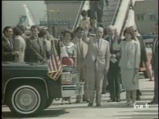 Arrivée François MITTERRAND New York