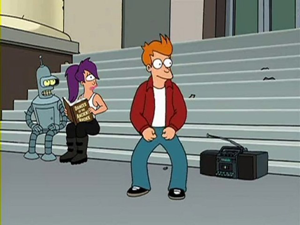 futurama dance