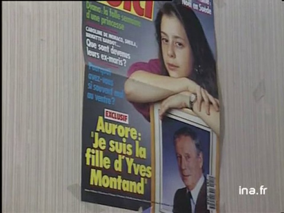 Aurore Drossard est-elle la fille d'Yves Montand ? - Archive INA