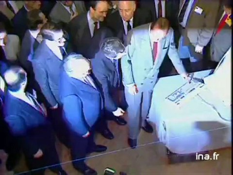Jacques Chirac : inauguration école ingénieurs