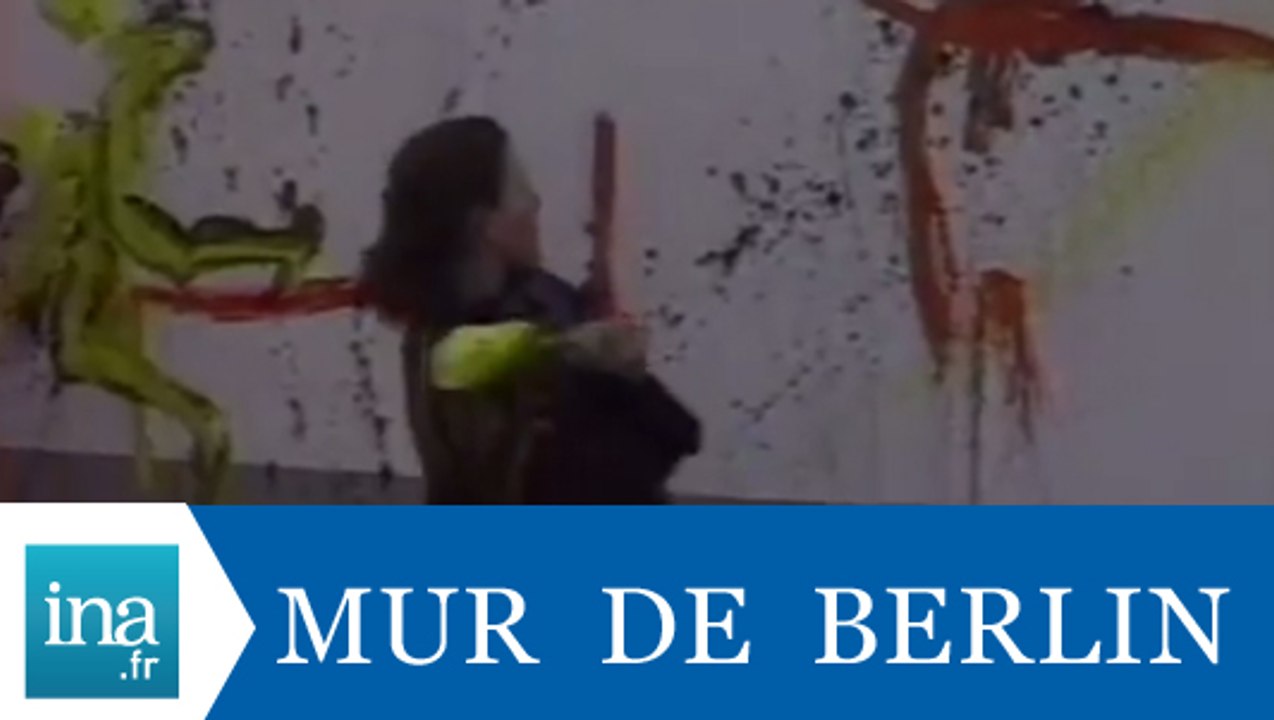 Les artistes s'expriment sur le Mur de Berlin - Archive INA