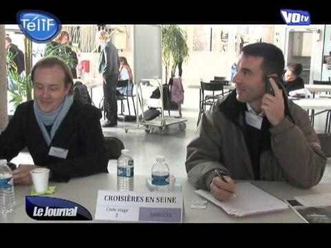 Speed-meeting à l’université de Cergy-Pontoise