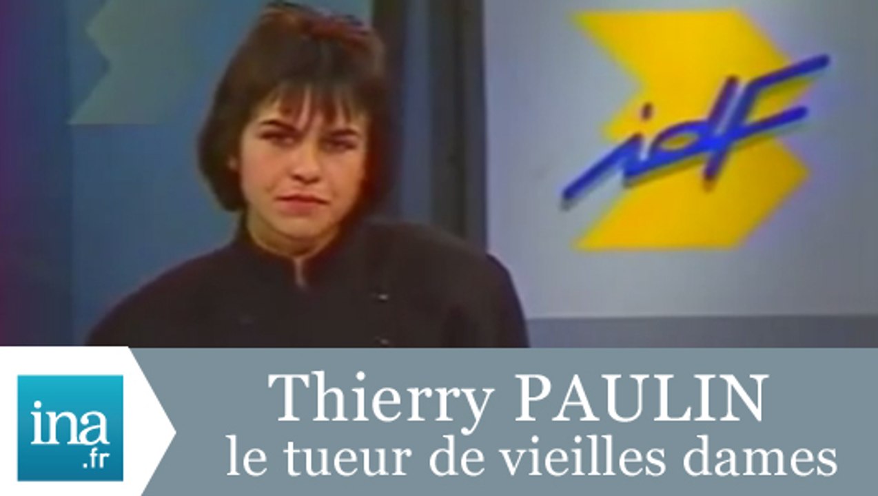 Thierry Paulin, le tueur de vieilles dames a été arrêté - Archive INA
