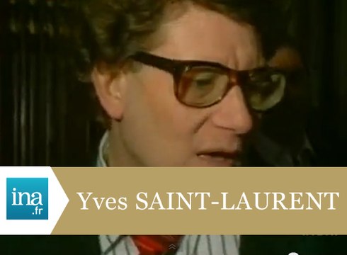 Mode Yves SAINT LAURENT Automne Hiver 1988 - archive vidéo INA