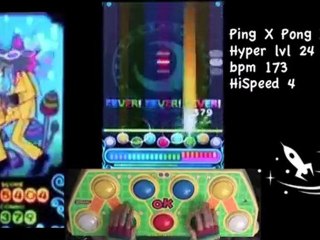 Pop'n music : Ping X Pong X Dash (Hyper 24) - Player DamDam