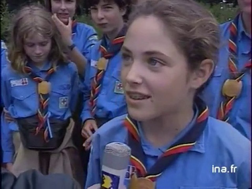 Scouts avant le jamboree national