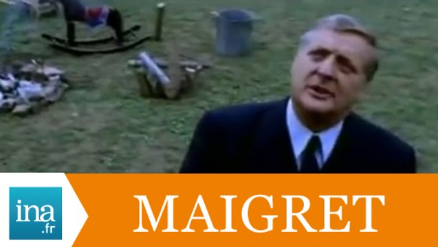 Les différents visages du Commissaire Maigret - Archive INA