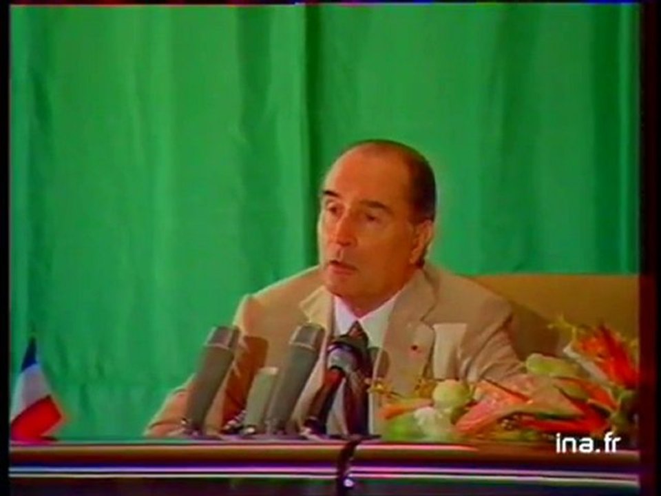 MITTERRAND et MALOUINES